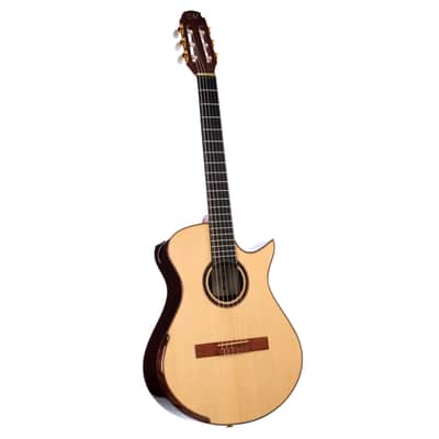 Maestro Guitars Crossover Series Vera - Modern 00 Cutaway Nylon String - Custom Boutique Acoustic Guitar - NEW! image 9