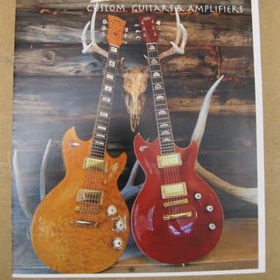 Zuni Custom Guitars and Amplifiers Brochure 2008 image 1