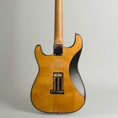 Fender  Stratocaster Owned and extensively used by Elliott Sharp Solid Body Electric Guitar (1964), ser. #L33715, black tolex hard shell case. image 4