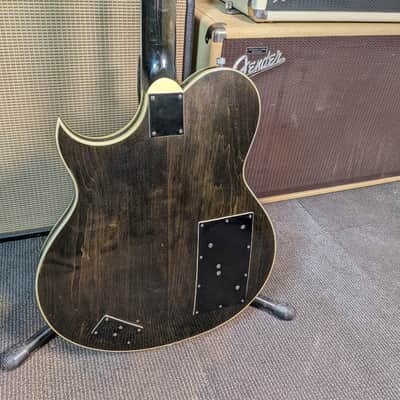 Gretsch 7681 Super Axe Electric Guitar w/Gig Bag - Ebony Stain (1979) image 4