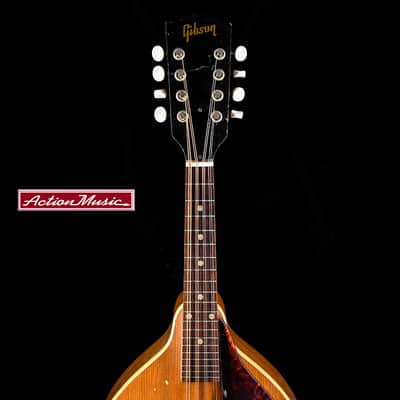 Gibson A40 Style A Mandolin Natural 1951 image 6