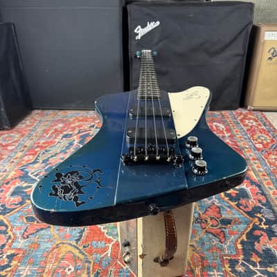 Gibson Thunderbird IV Pelham Blue *Rare Color* Neck Through w/OHSC - 2001 image 13