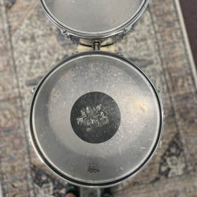 Ludwig Vintage 6x14" & 6x13" Timbales with Stand image 5