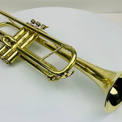 1951 Conn Pan American Trumpet - Raw Brass - EXCELLENT CONDITION image 12