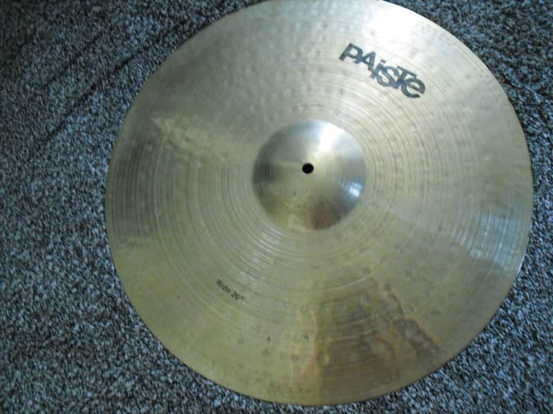 20" Paiste Prototype Ride Cymbal 2500g Signature Alloy image 1