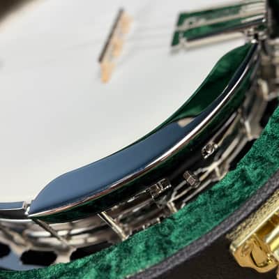 Custom Deering Rustic Wreath 5 String Banjo with Speed Finish Neck image 22