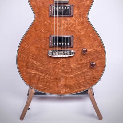 Grez Mendocino Custom 2021 Quilted OG Redwood Top, Tortoise Binding 5lbs 3oz NEW (Authorized Dealer) image 2