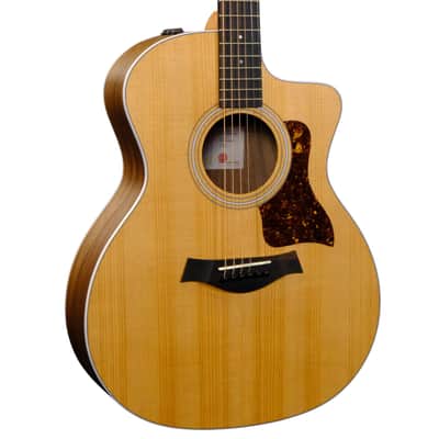 Taylor 214ce Plus Acoustic-Electric Guitar - Natural image 5
