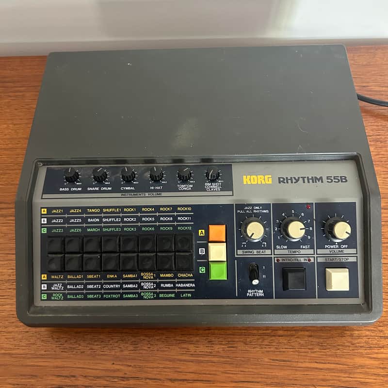 Korg Rhythm 55B Drum Machine 1982 - great condition Depeche Mode! image 1
