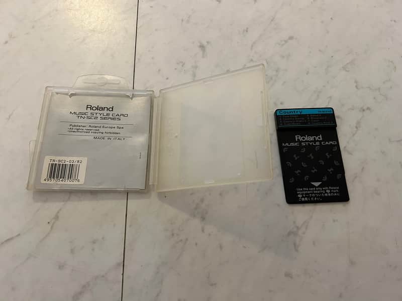 Roland E-series & Arrangers Style ROM Card TN-SC2-03 Country image 1