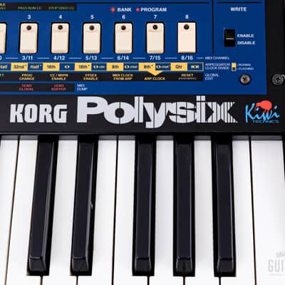1980s Kory PolySix Kiwi Upgrade Vintage Analog Polyphonic Synthesizer w/ MIDI image 5