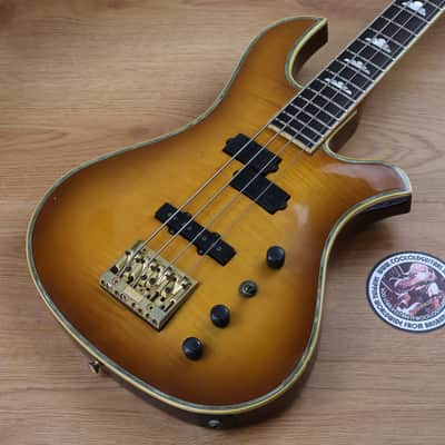 1988 BC Rich Japan EB-1507 Limited Edition Eagle Bass (Vintage Sunburst) image 1