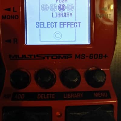 Zoom MS-60B+ MultiStomp 2024 - Present - Red image 1