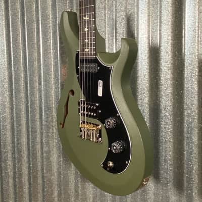 PRS Paul Reed Smith S2 Vela Matcha GreenSemi Hollow Guitar & Bag #5131 image 5