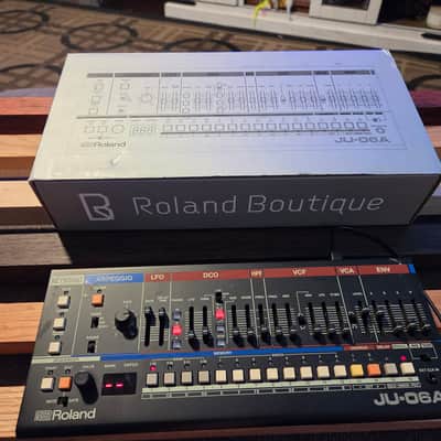 Roland JU-06A AND Roland JX-8 Boutique Series Synthesizer Modules With Stand image 2