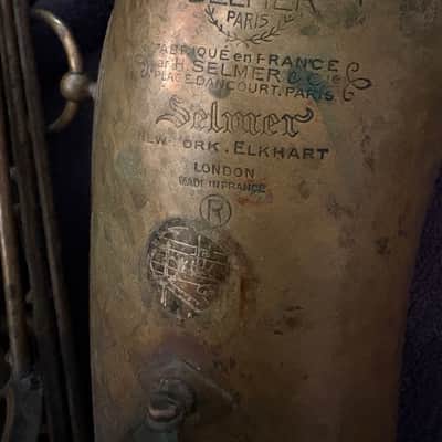 Selmer Mark VI Tenor Saxophone 1956 - worn brass image 3