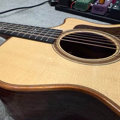 Taylor 712ce Natural 2017 like new image 3