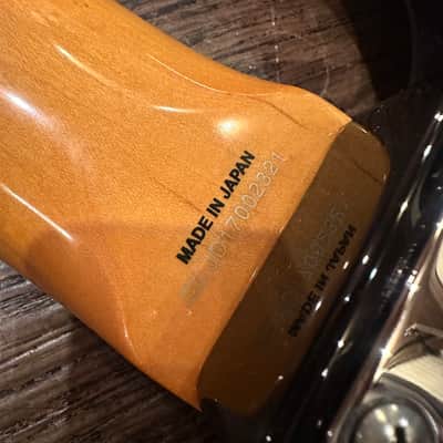 Fender Japan Precision Bass MIJ 2017 Electric Bass - Sunburst image 9