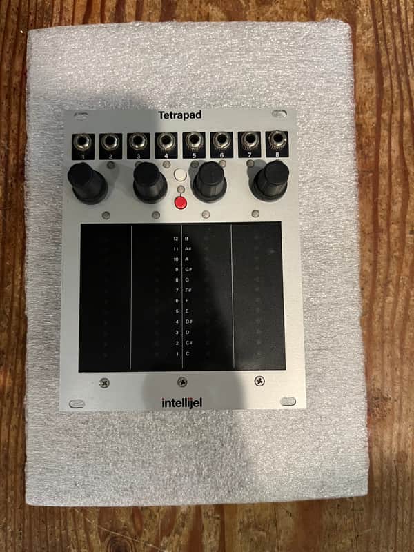 Intellijel Tetrapad Performance Touchpad Eurorack Synth Module 2017 - Present - White image 1