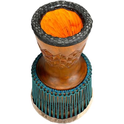 X8 Drums Jackfruit Master Series Djembe Drum with Bag Regular 14 in. image 6