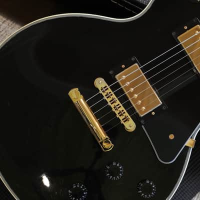 2013 Gibson Les Paul Custom Lite Electric Guitar Black Ebony + OHSC image 4