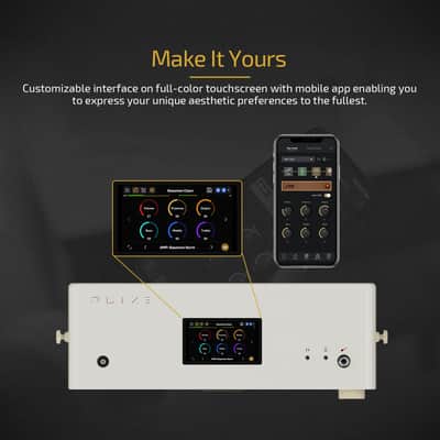 HOTONE Multifunctional Modern Bluetooth Modeling Amplifier Touch Screen Guitar Bass IR Cabinets with Multi FX Stereo Mobile APP AP-30(U.S. domestic inventory) image 6