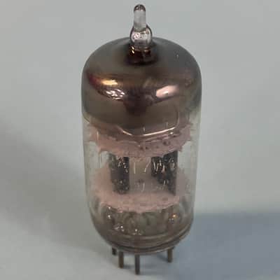 1954 General Electric 12AT7 ECC81 (x2) Vintage Matched Pair GE Preamp Tube! T75 image 2