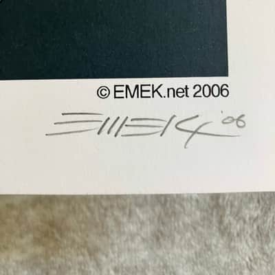 Sparta RARE Autographed Poster EMEK 2006 image 4