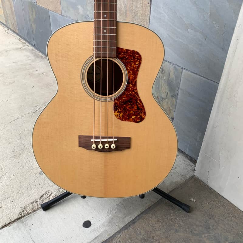 Guild B-140E Acoustic Bass, Natural Satin image 1