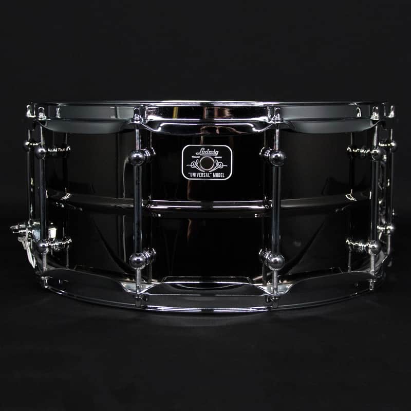 Ludwig 6.5" x 14" Universal Brass Snare Drum, Chrome Hardware image 1