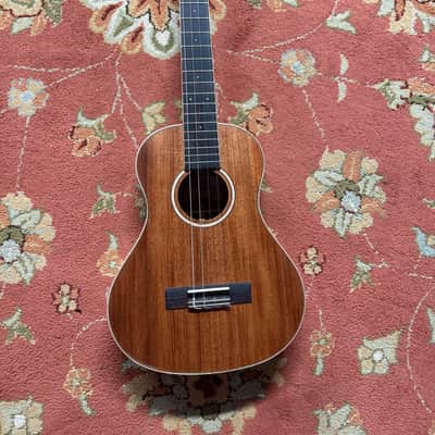 Kala KA-AMHG-ST All Solid Mahogany Super Tenor Ukulele 2010s - Natural image 1