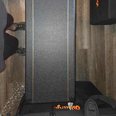 Unused Orange PPC412 240-Watt angled 4x12" Guitar Cabinet2026/ Black image 3