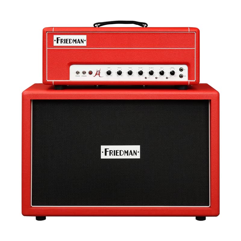 Friedman JEL-50 Jake E. Lee Signature 2-Channel 50-Watt 2x12" Guitar Amp Half Stack image 1