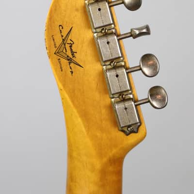 Fender Custom Shop Limited Edition Blackguard HS Tele Heavy Relic Aged Butterscotch Blonde image 5
