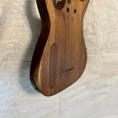 Custom Ibanez 7 String 25.5" Scale w/ Australian "Koa" aka Tasmanian Blackwood Body In Great Condition image 20