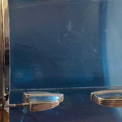 Ludwig Vistalite 14 x 10" Rack Tom Drum Blue Vintage Pre '76 image 10