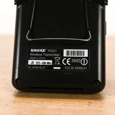 Shure PGX14 Wireless Beltpack System - J6 Band: 572-590 MHz CG014K4 image 9