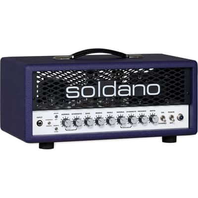 Soldano SLO-30 Guitar Amplifier Head (30 Watts), Purple image 2