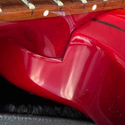 Ernie Ball Music Man JP7  2011 - John Petrucci - Cherry Burst image 9