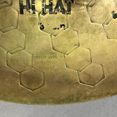 VIDEO- Zildjian 13” HiHat Set- Z Custom Bottom 1110g ( Top) Dyno Beat 1574g (Bottom) image 6