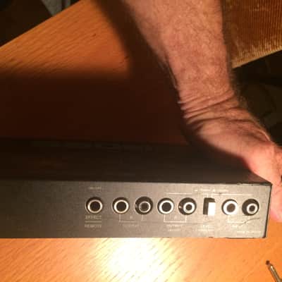 Roland RRV 10 half-rack size digital reverb 1986 black image 3