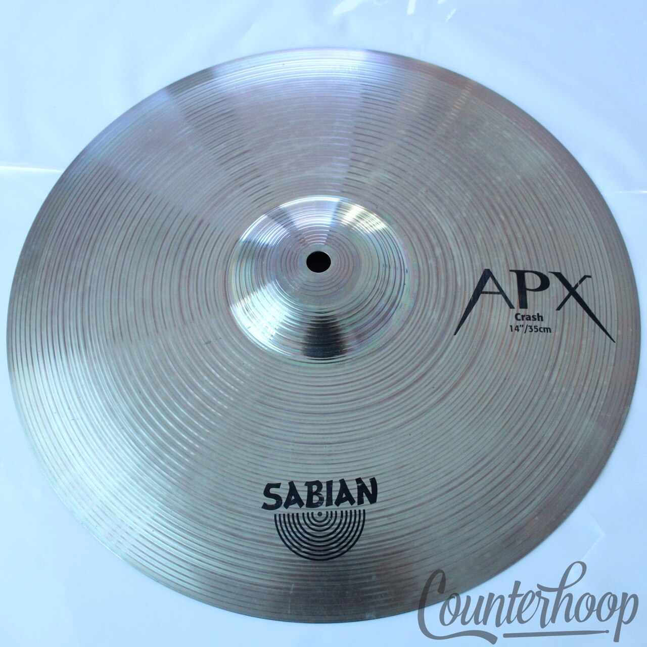 Sabian 14" APX Crash Thin 728g Cymbal Canada Traditional Finish B8 Bronze+Listen — main photograph