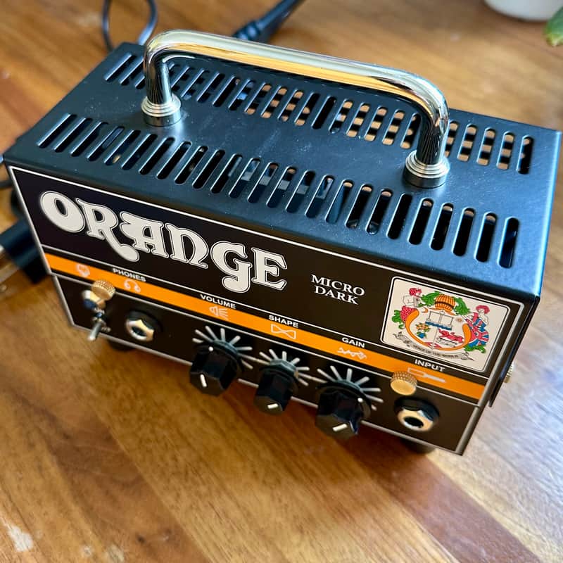 Orange Micro Dark 20-Watt Guitar Amp Head 2015 - Present - Black image 1