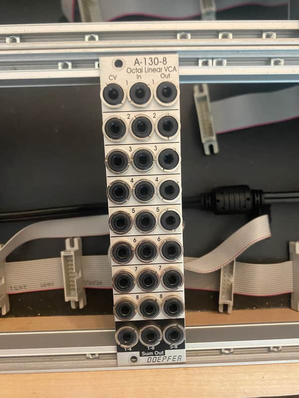 Doepfer A-130-8 Octal Linear VCA