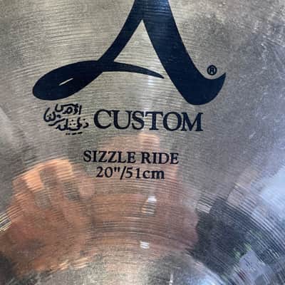 Zildjian 20" Rare Avedis Custom Sizzle Ride image 3