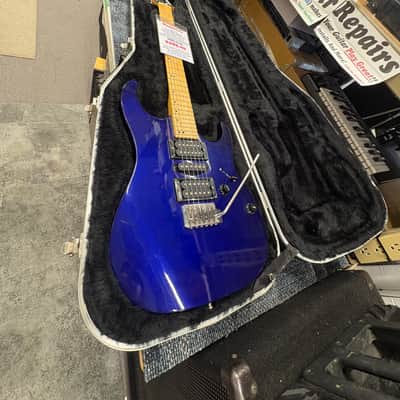 Washburn Electric Guitar MG-24 - Pearl Blue Finish (In-House Adjusted) - Includes Case image 11