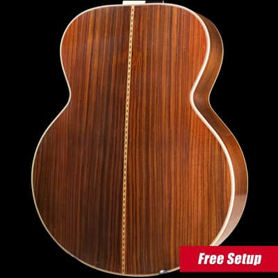Gibson Custom Shop Pre-War SJ-200 Rosewood Murphy Lab Light Aged Acoustic Guitar - Faded Vintage Sunburst with Hardshell Case image 2