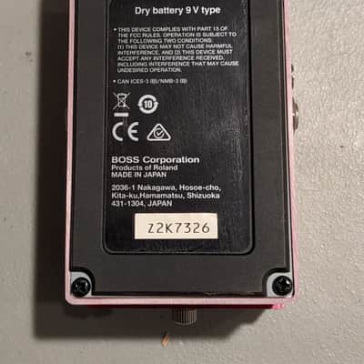 Boss DM-2W Delay Waza Craft 2015 - Present - Pink image 2