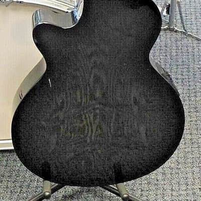 2021 Mitchell MX430QABNAT Exotic Series Acoustic-Electric Guitar! Quilted Ash Burl! Midnight Black! image 6