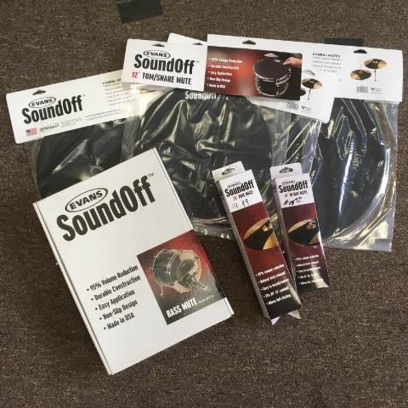 Sound Off Pads Practice Pad Set 2021 Black image 1